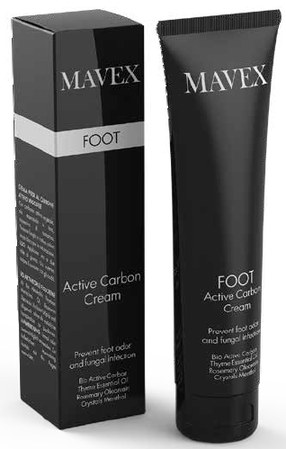 Mavex krém na nohy Foot Active Carbon Cream 100ml