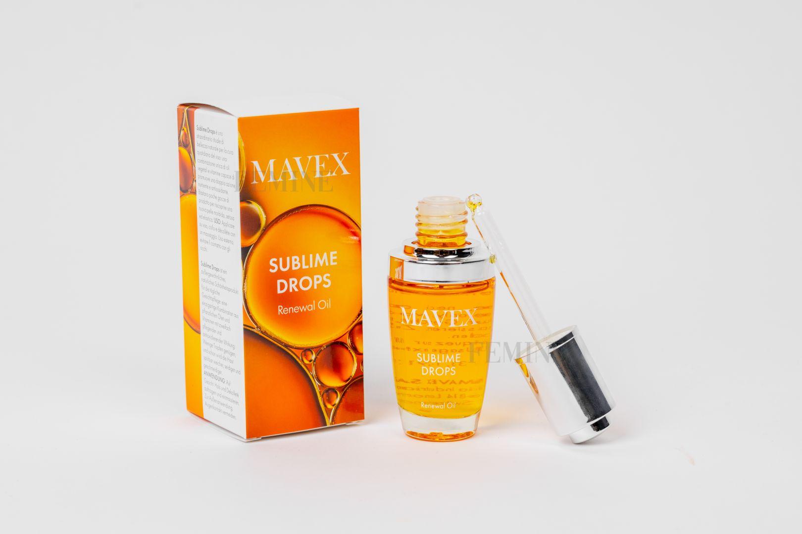 Mavex pleťový hydratačný olej Sublime Drops 30ml